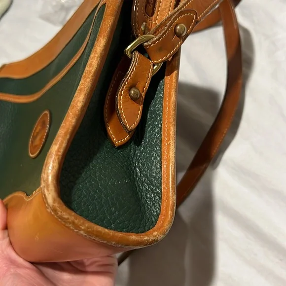 Vintage Green Dooney & Bourke Crossbody Bag - Picture 16 of 17